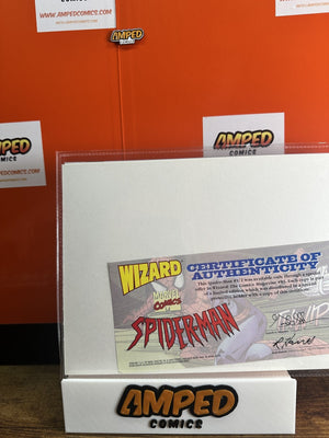 Spider-Man #1/2 Marvel Comics and Wizard W/COA