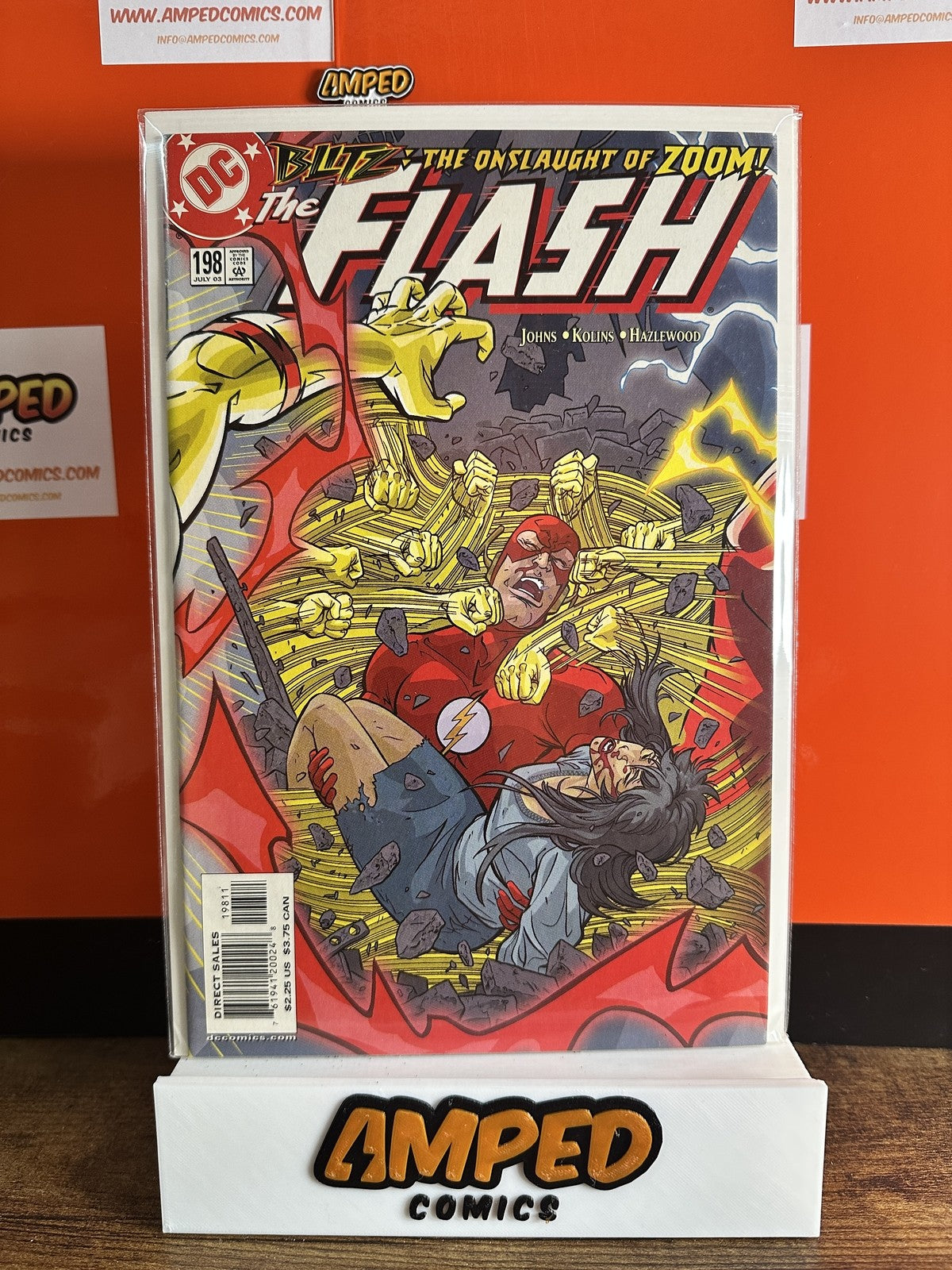 The Flash #198 DC🔑2nd appearance of Zoom🔑 (2003)
