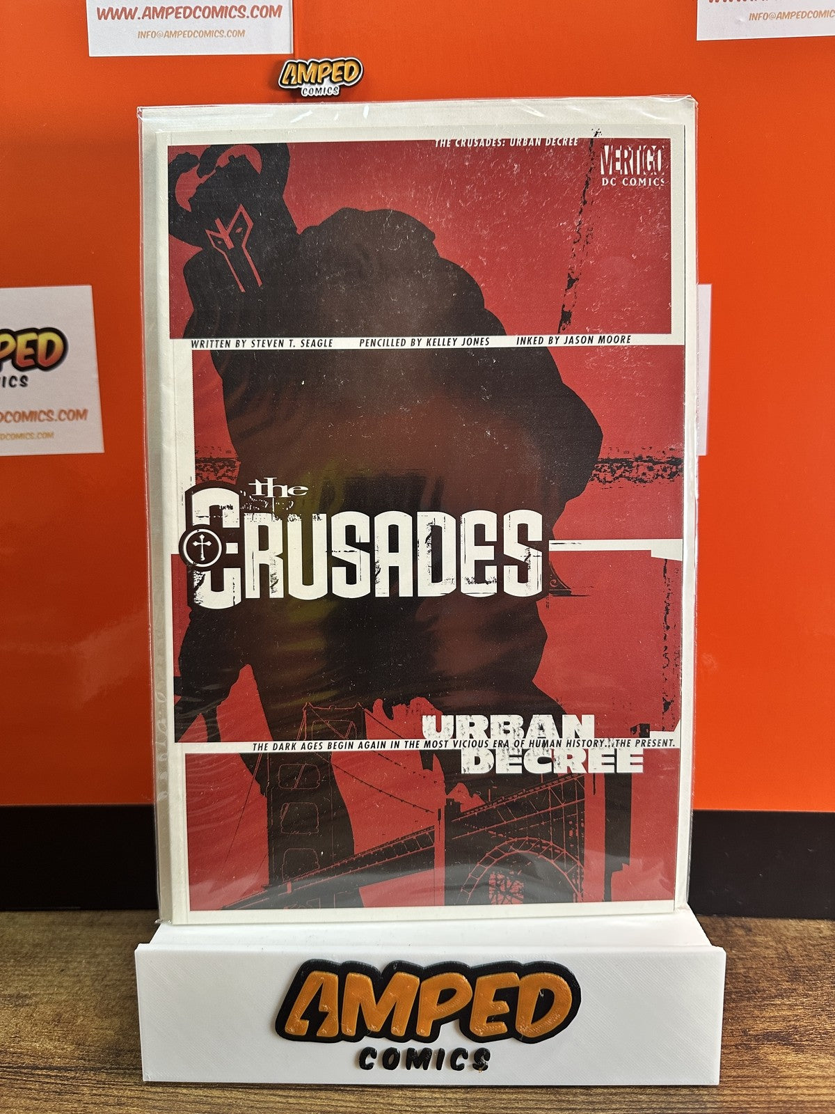The Crusades: Urban Decree #1 Vertigo, DC Comics