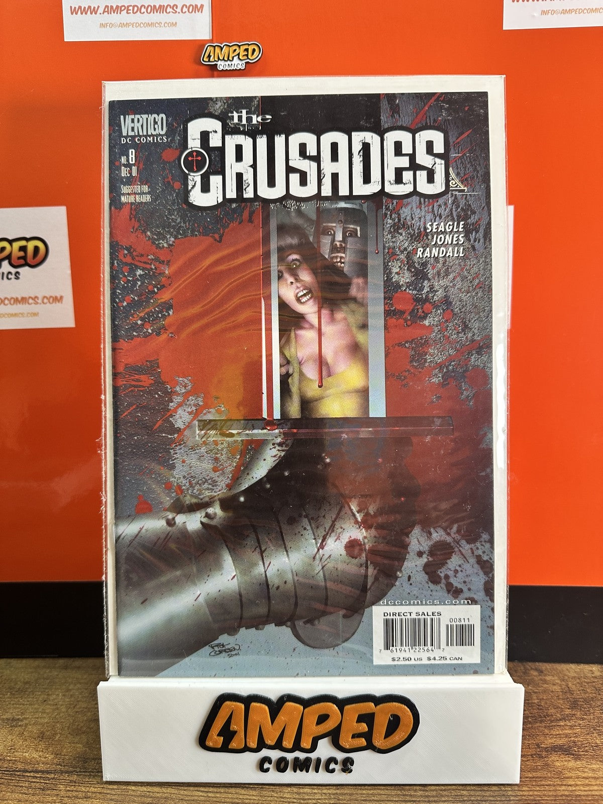 The Crusades #8 Vertigo 2001