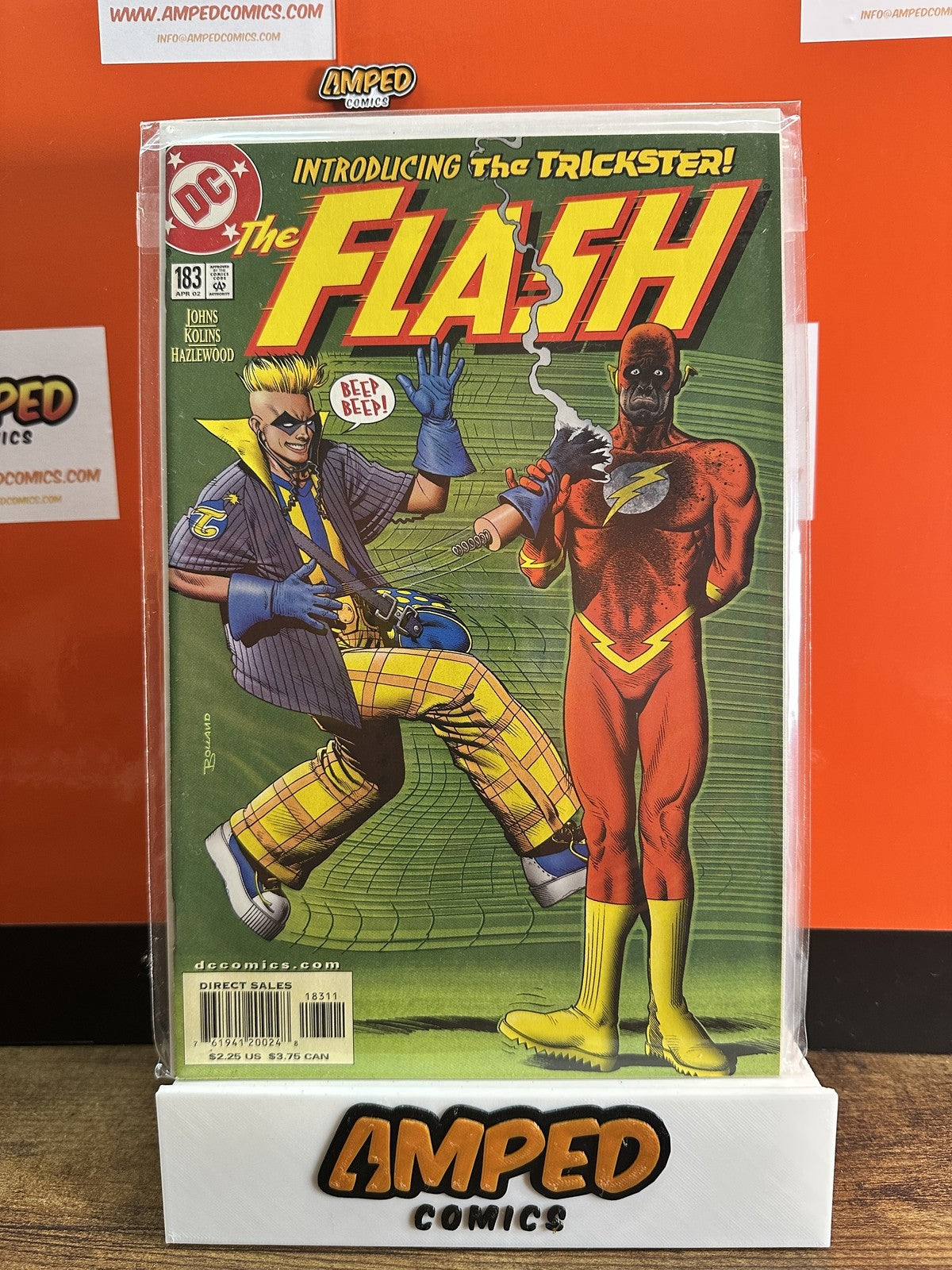 The Flash #183 DC 2002🔑1st appearance of the second Trickster 🔑