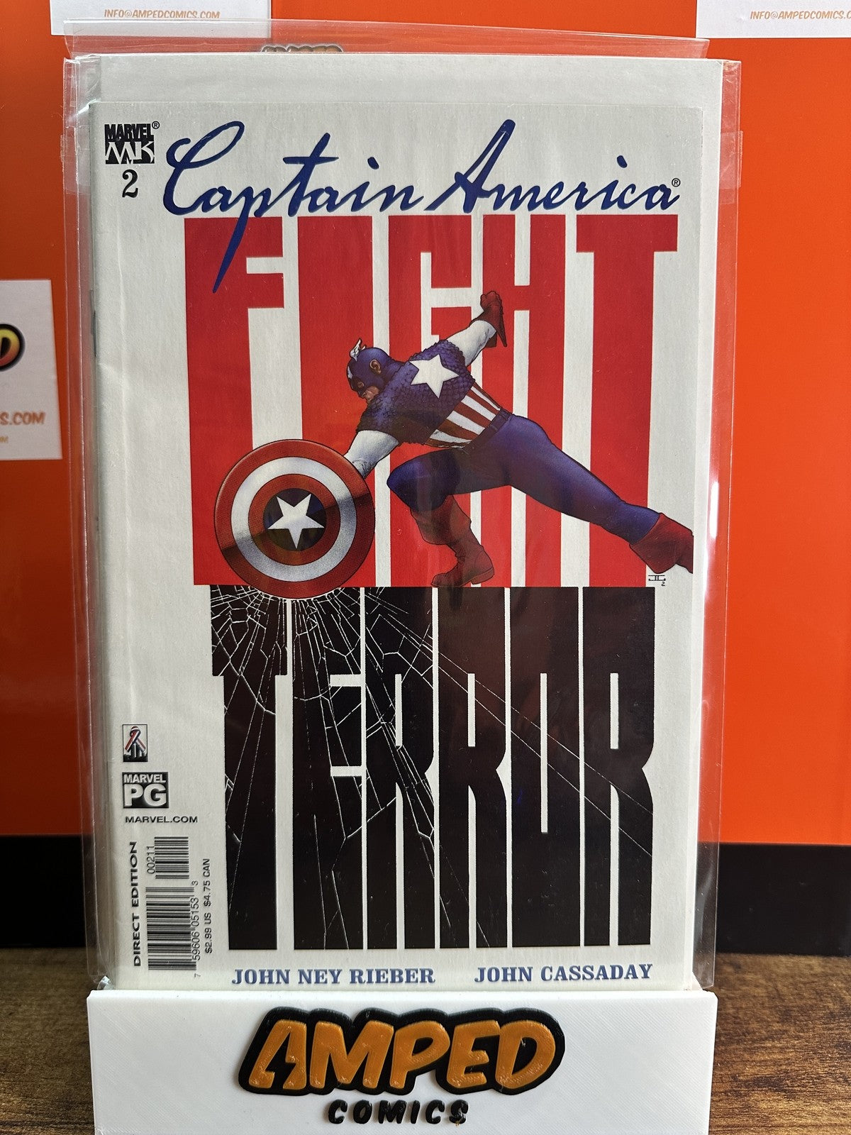 Captain America: Fight Terror #2 Marvel Comics