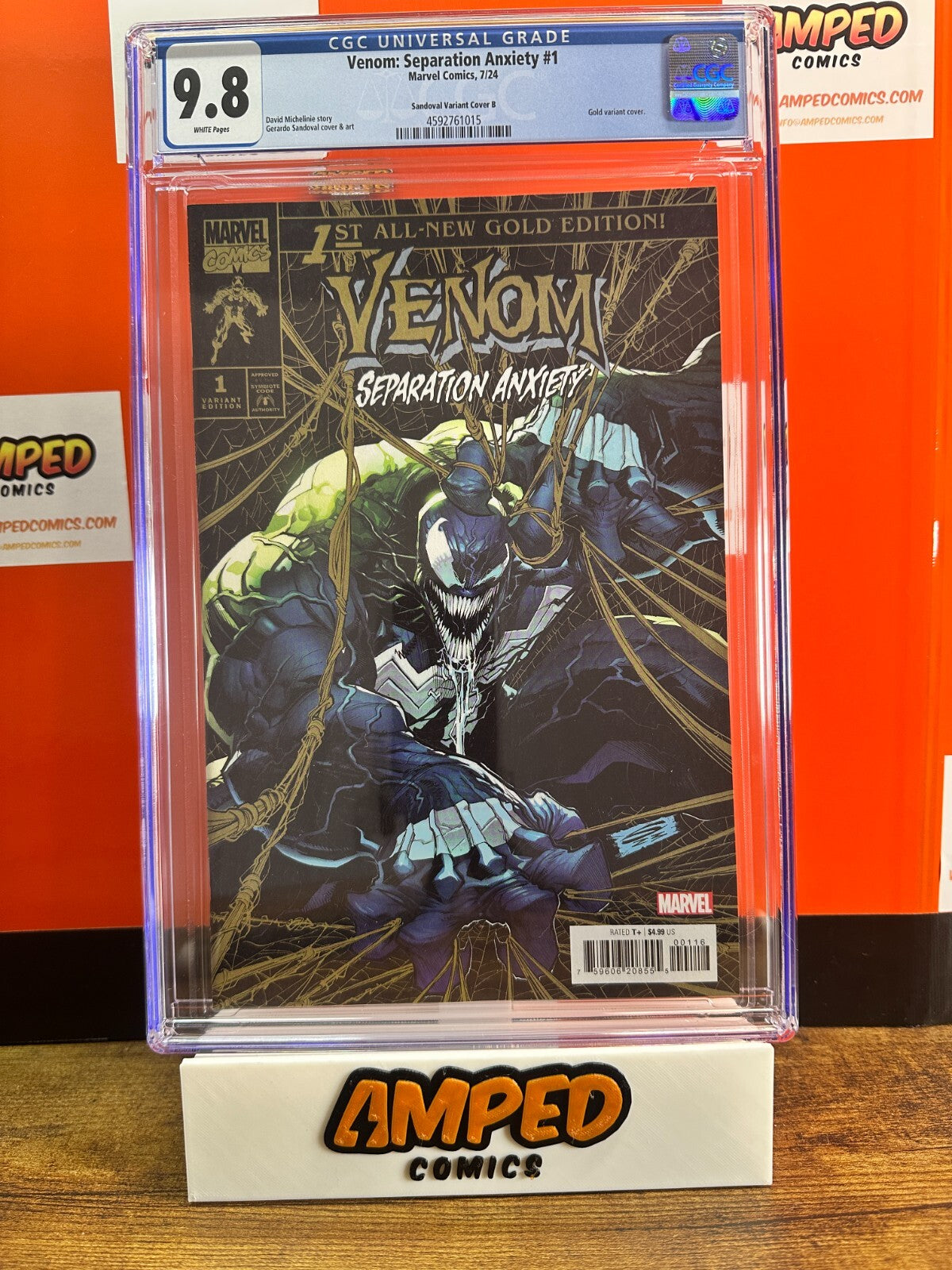 Venom: Separation Anxiety #1 Sandoval 1:200 CGC 9.8