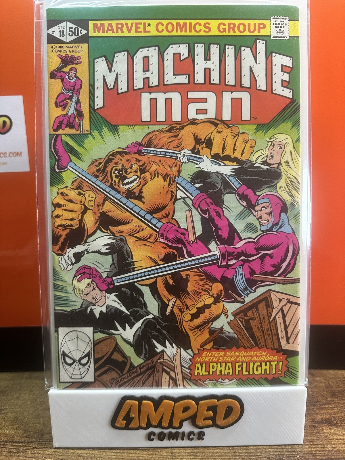 Machine Man #18 Marvel Comics 1980