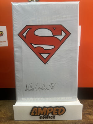 Adventures of Superman #500 (DC Comics June 1993) Signed by Mike Carlin Sealed