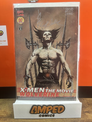 X-men The Movie Prequel Wolverine #1 4 SIGS #2070/3000 W/COA