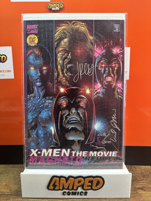 X-Men The Movie: Magneto Prequel Marvel DUAL SIG W/COA 2696/3000