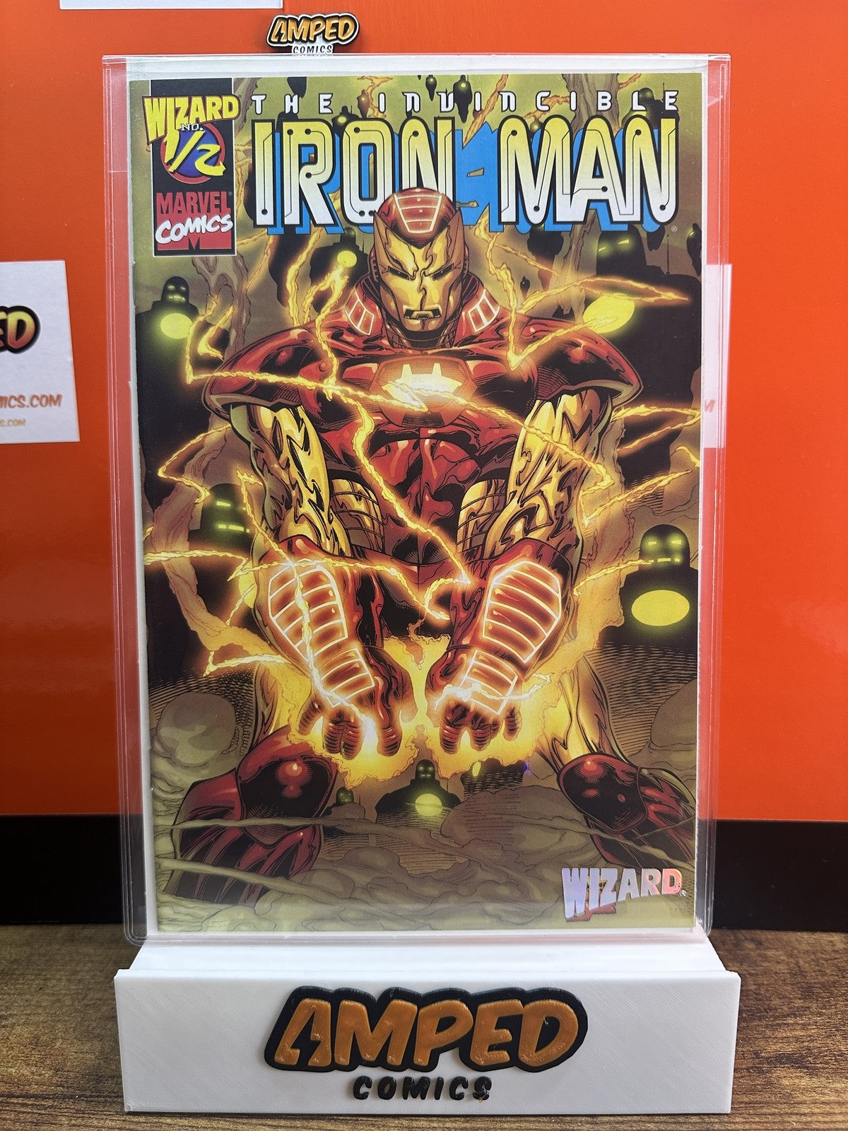 The Invincible Iron Man #1/2 Marvel Comics W/COA