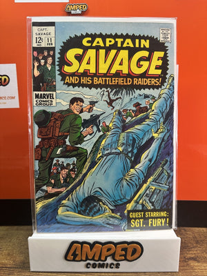 Captain Savage and His Battlefield Raiders #11 Marvel Comics