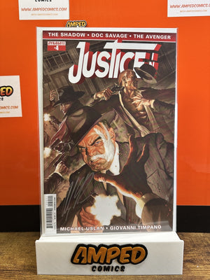 Justice Inc #4 Dynamite SIGNED BY ALEX ROSS
