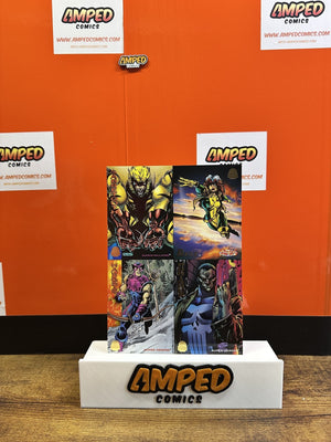 1994 FLEER MARVEL MASTERPIECE PROMO CARD PREVIEW SHEET