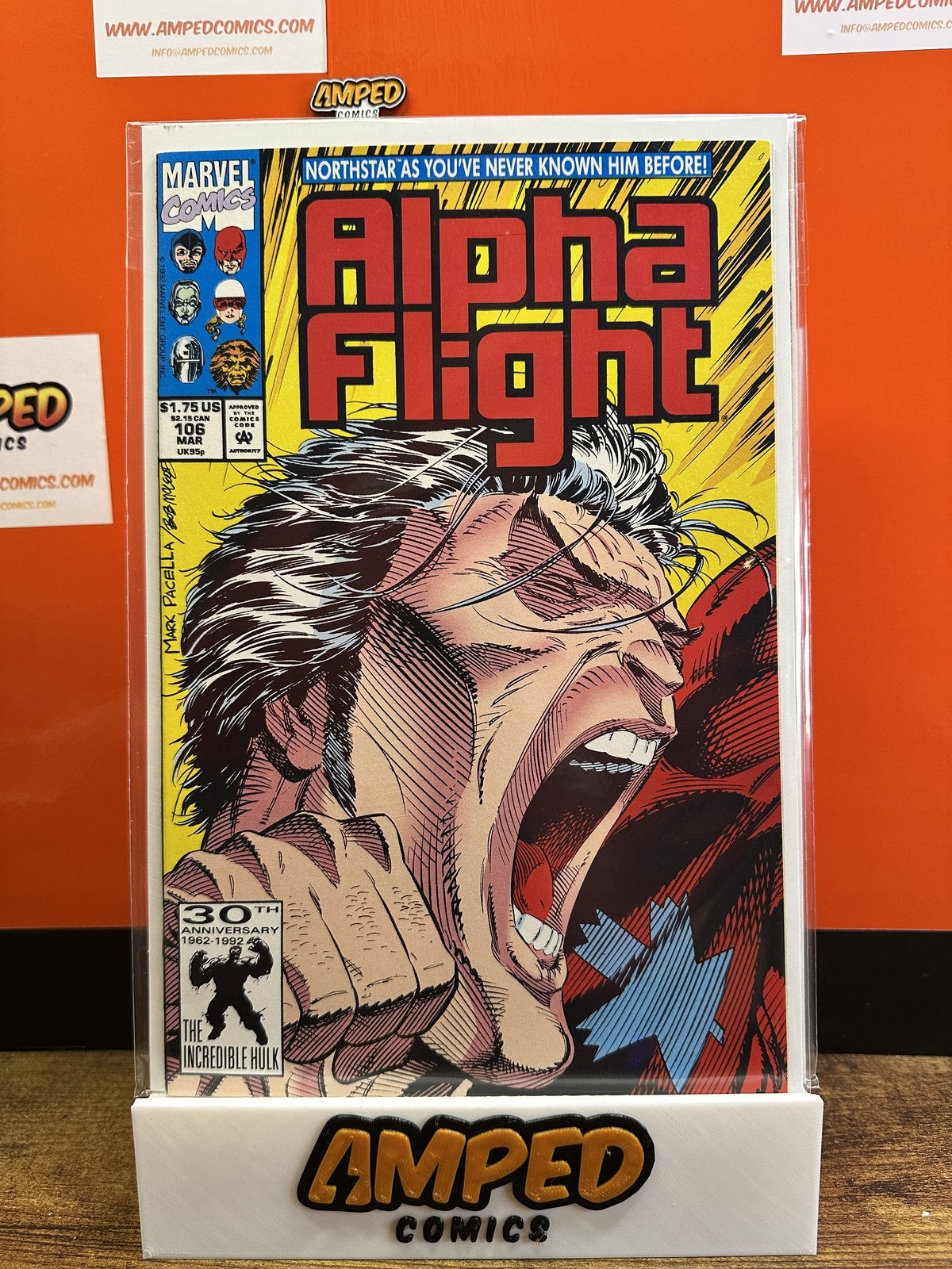 Alpha Flight #106 Marvel Comics 1992🔑