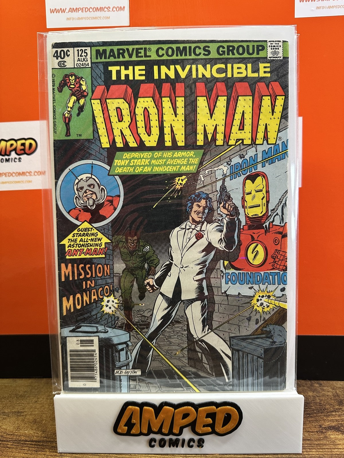 The Invincible Iron Man #125 Marvel Comics