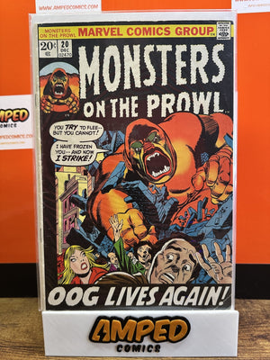 Monsters on the Prowl #20 Marvel Comics