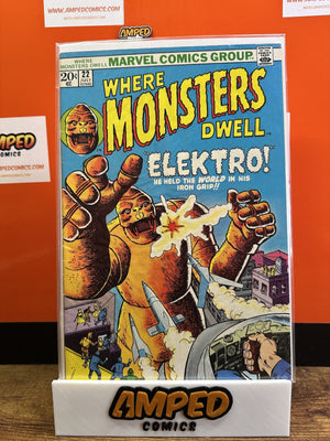 Where Monsters Dwell #22 Marvel Comics