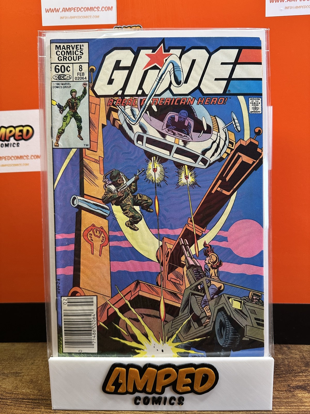 G.I. Joe: A Real American Hero #8 Marvel Comics 1982