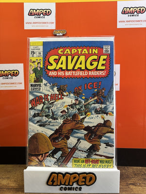 Captain Savage and His Battlefield Raiders #16 Marvel Comics 1969
