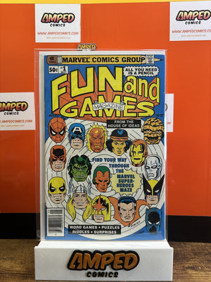 Fun and Games #1 Marvel Comics