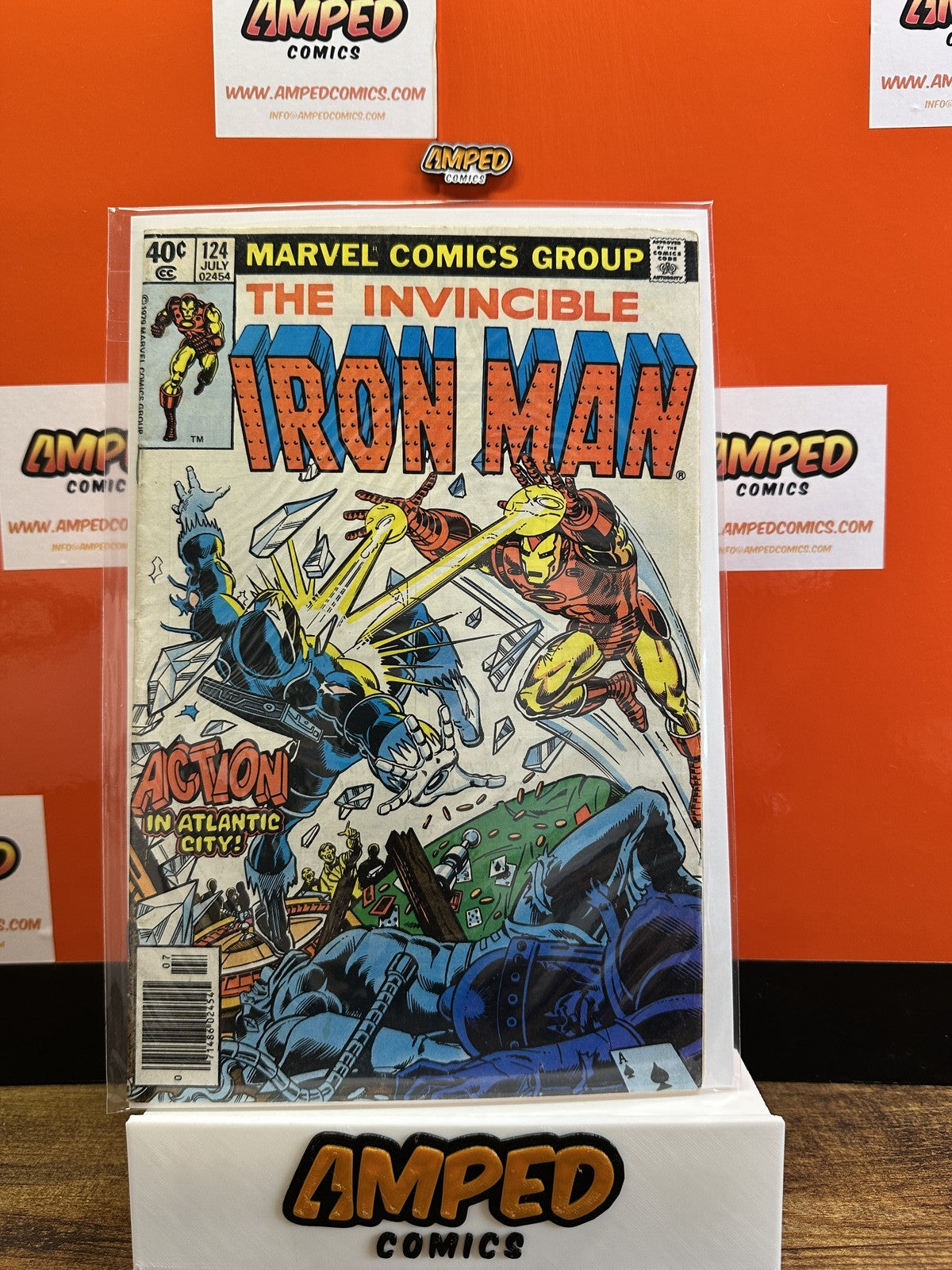 The Invincible Iron Man #124 Marvel Comics 1979