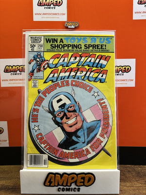 Captain America #250 Marvel Comics 1980