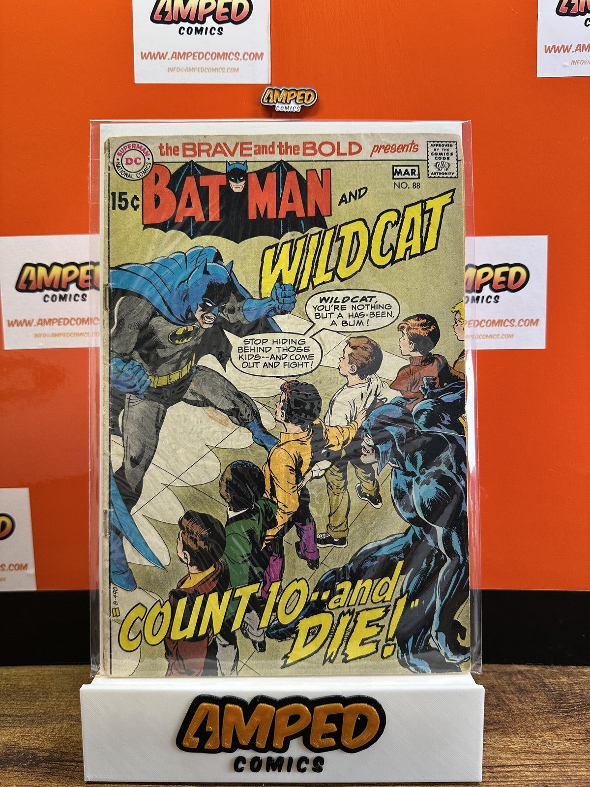 The Brave and the Bold #88 DC LOW GRADE COVER HAS TEAR