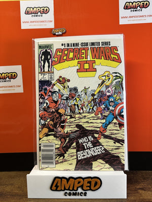 Secret Wars II #1 Marvel NEWSSTAND🔑1ST APP THUNDERSWORD and BEYONDER