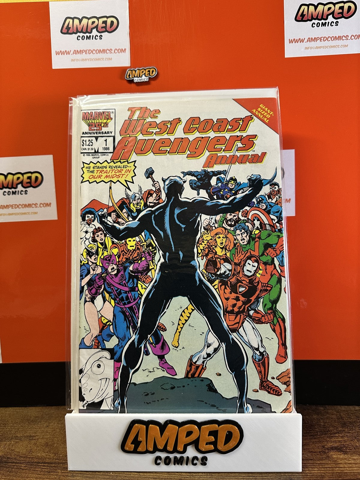 The West Coast Avengers Annual #1 Marvel 1986