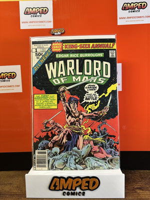 Warlord of Mars #1 Marvel Comics 1977