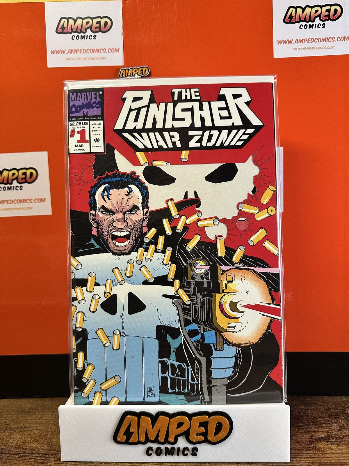 The Punisher War Zone #1 Marvel Comics  DIE CUT COVER