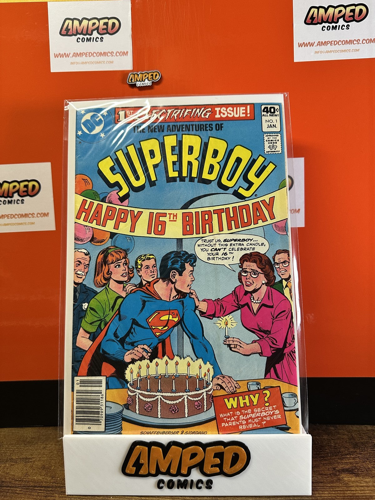 The New Adventures of Superboy #1 DC