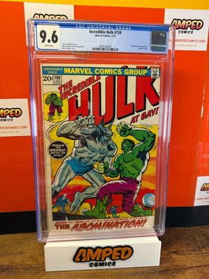 Incredible Hulk #159 CGC 9.6