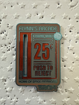Disney Pin - Flynn's Arcade Coin Slot - TRON Lightcycle Run - 162490