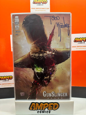 Gunslinger Spawn #12 Image Comics Signed Todd McFarlane w/COA