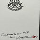 Batman & Batgirl #411 Hand Burned Blank by LegalBurning