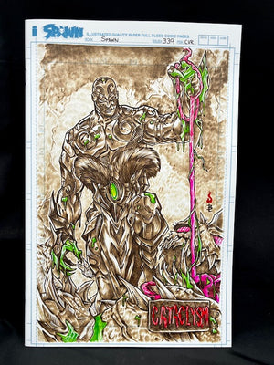 Spawn #339 Blank Hand Burned by LegalBurning