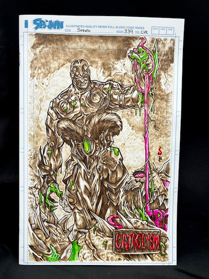 Spawn #339 Blank Hand Burned by LegalBurning