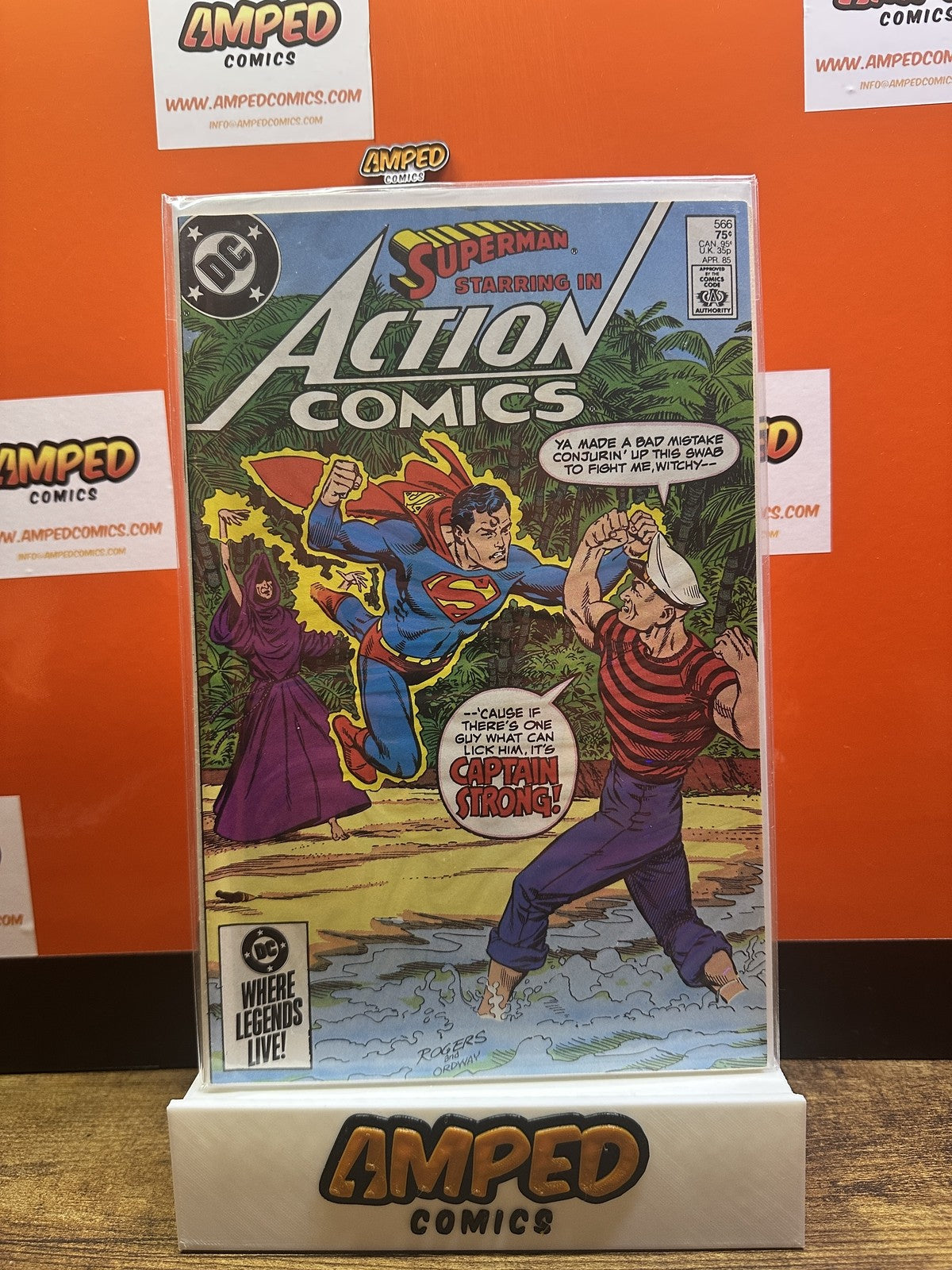 Action Comics #566 DC 1985