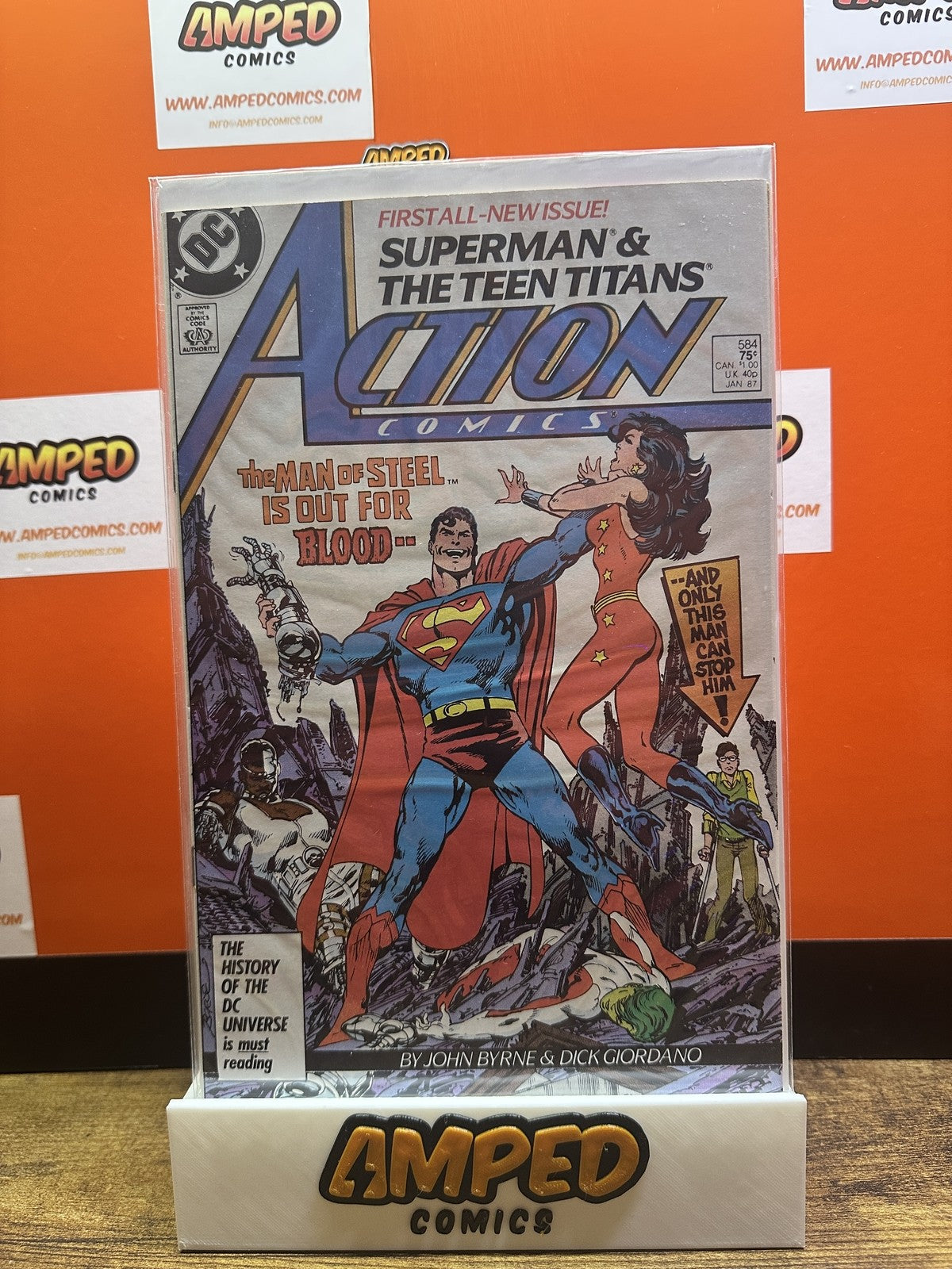 Action Comics #584 DC Comics 1987
